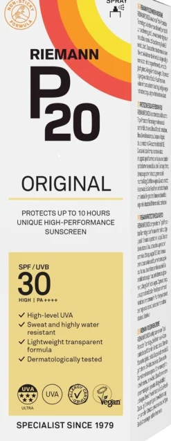P20 Original SPF30 spray aurinkosuoja 100ml