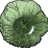 Portolino Living Cabbage lasikulho 25 cm vihreä