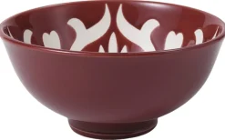 Portolino Living Positano Kulho 12 cm burgundinpunainen