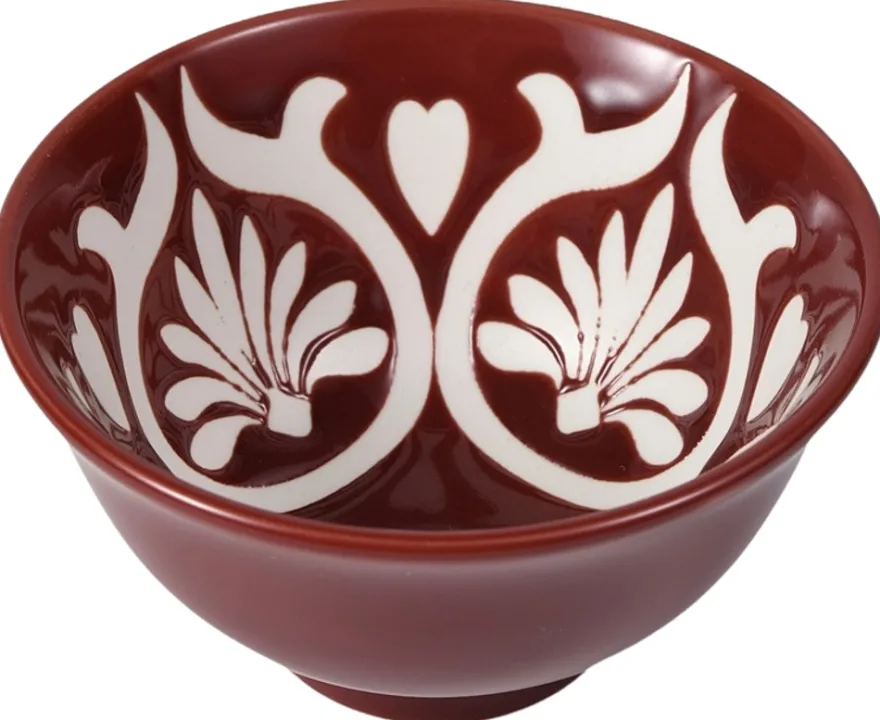 Portolino Living Positano Kulho 9 cm burgundinpunainen