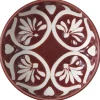 Portolino Living Positano Kulho 8 cm burgundinpunainen