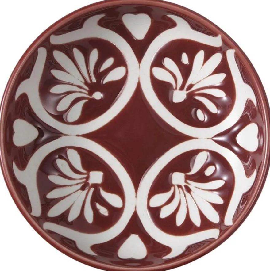 Portolino Living Positano Kulho 8 cm burgundinpunainen