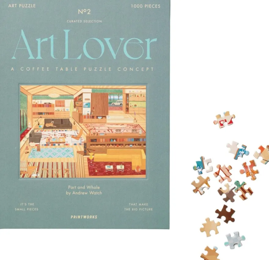 Printworks Palapeli Art Lover Book 1000 palaa