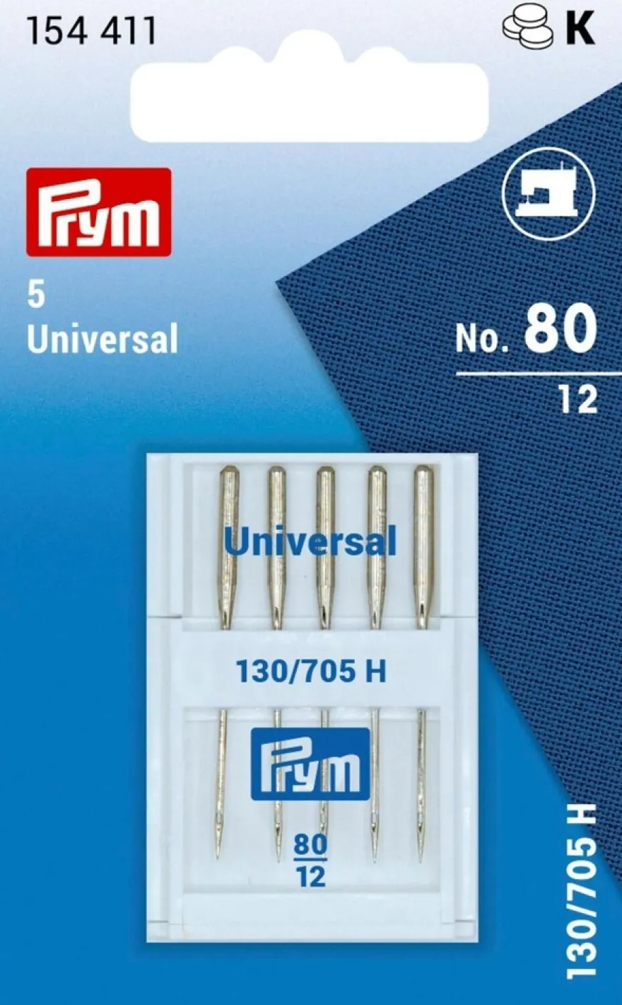 Prym ompelukoneneula 80 5kpl/pakkaus