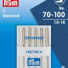 Prym ompelukoneneula lajitelma 70-100 5 kpl/pakkaus