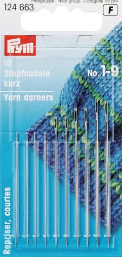 Prym parsinneulalajitelma koot 1-9 10 kpl/pakkaus