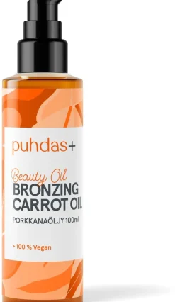 Puhdas+ Beauty oil bronzing carrot oil porkkanaöljy 100 ml