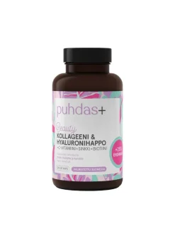 Puhdas+ Collagen&hyaluron 120+30kaps