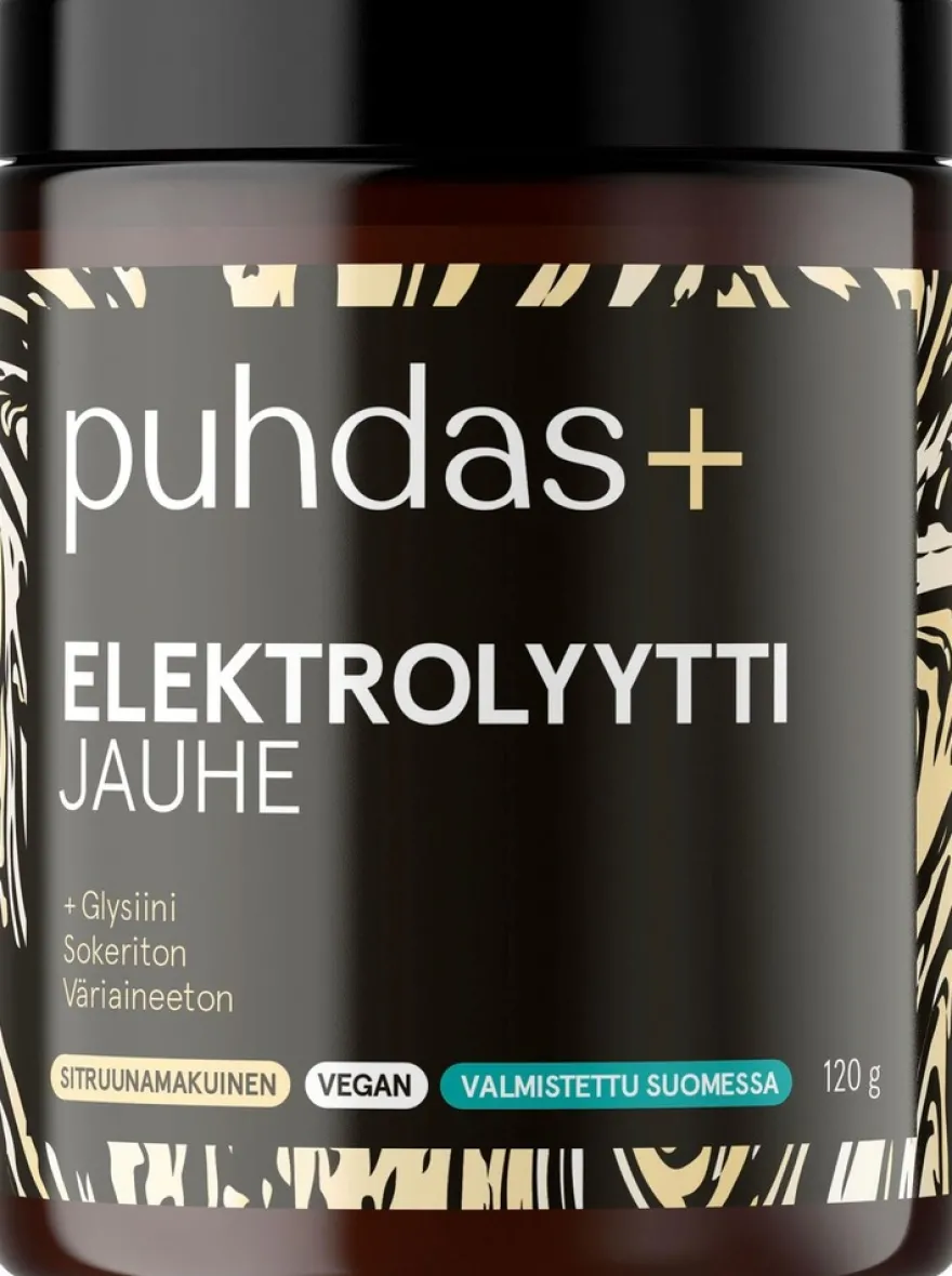 Puhdas+ Elektrolyyttijauhe sitruuna 120 g