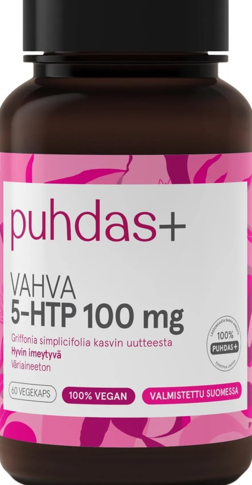 Puhdas+ 5-HTP 60 vegekaps