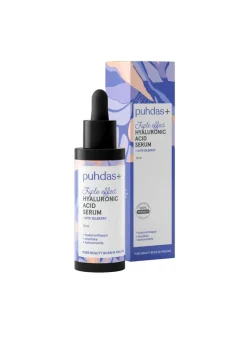 Puhdas+ Kolmitehoinen Hyaluronihapposeerumi + mustikka 30 ml