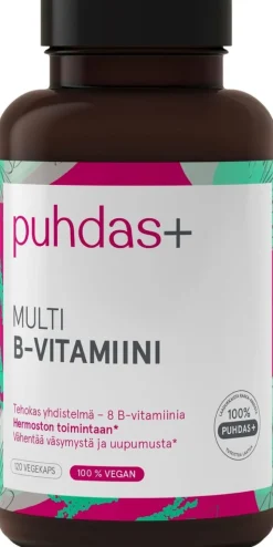 Puhdas+ Multi B-vitamiini 120 kaps