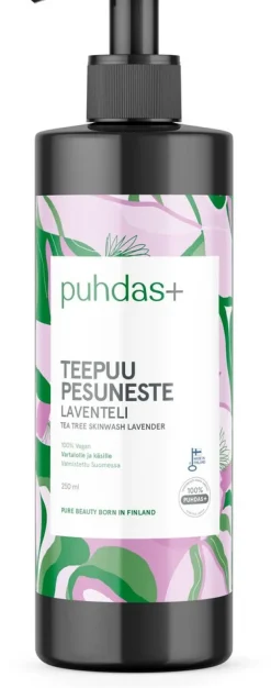 Puhdas+ Teepuu pesuneste laventeli 250 ml