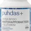 Puhdas+ Vahva Bifido Maitohappobakteeri + glutamiini 60 vegekaps