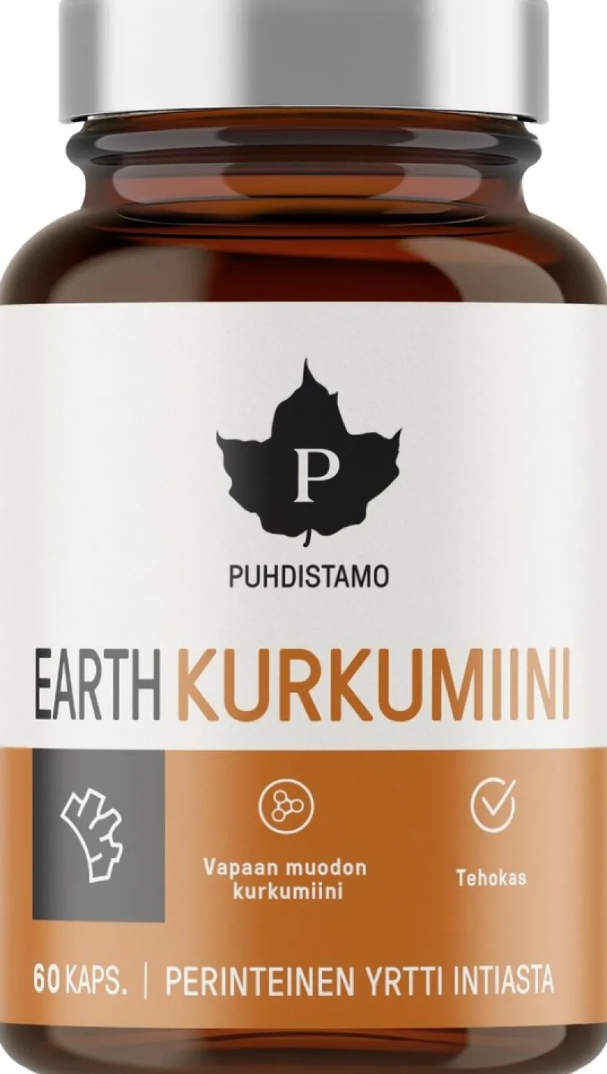 Puhdistamo Earth Kurkumiini 60 kaps.