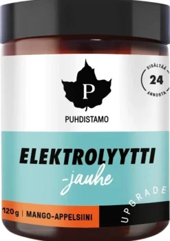 Puhdistamo Elektrolyyttijauhe Mango-Appelsiini 120 g