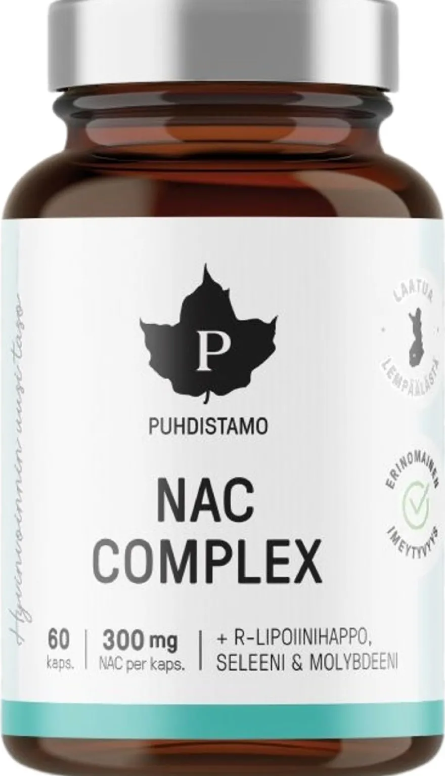 Puhdistamo NAC Complex 60 kapselia