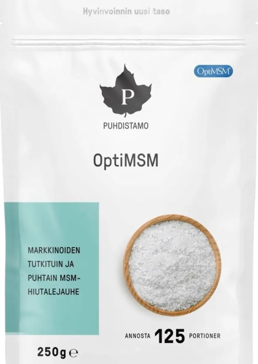 Puhdistamo OptiMSM-jauhe 250 g