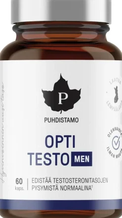 Puhdistamo OptiTesto Men 60 kaps