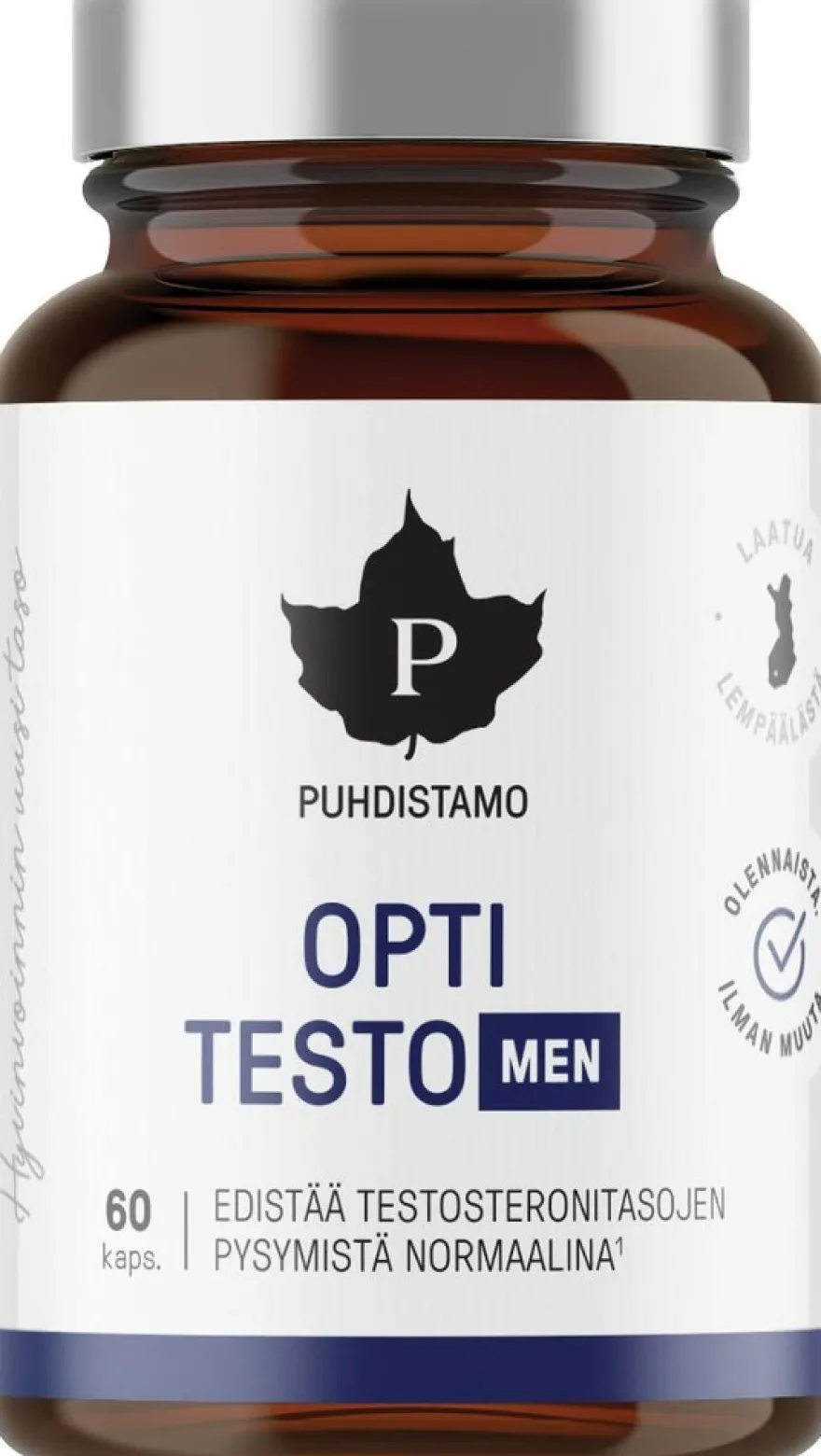 Puhdistamo OptiTesto Men 60 kaps