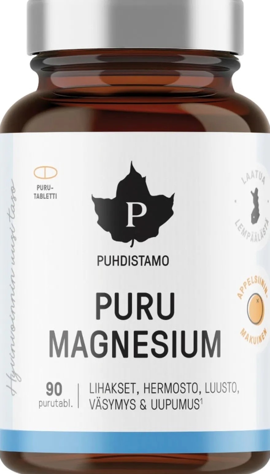 Puhdistamo Puru Magnesium 90 tabl.