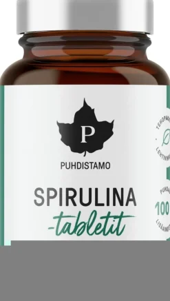 Puhdistamo Spirulinatabletit 200 tabl
