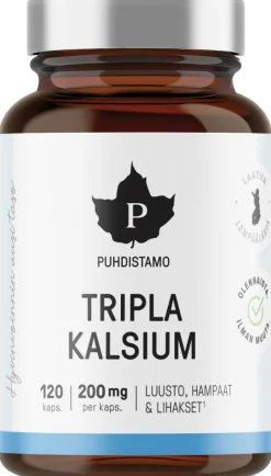 Puhdistamo Tripla Kalsium 120 kaps