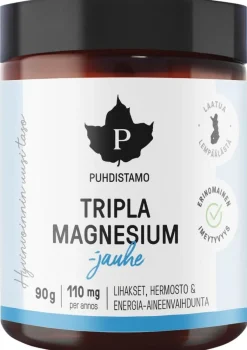 Puhdistamo Tripla Magnesiumjauhe 90 g