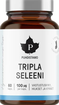 Puhdistamo Tripla Seleeni 60 kapselia