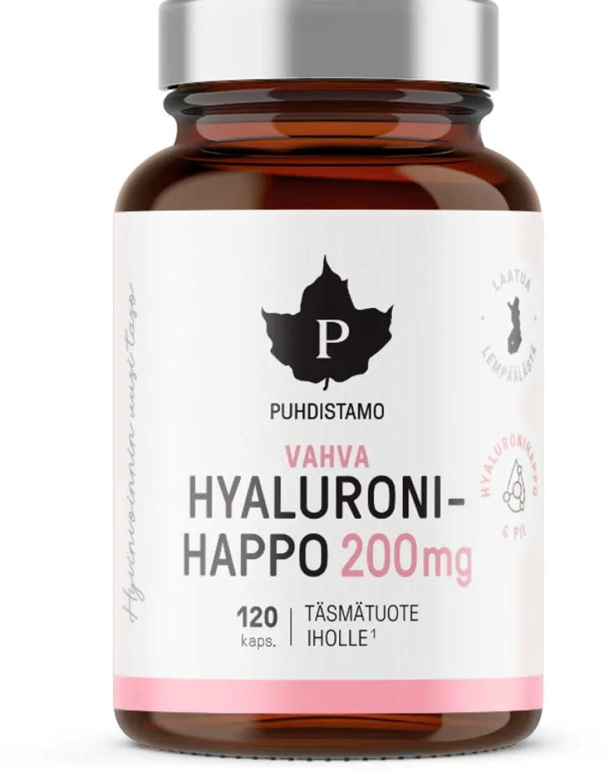Puhdistamo Vahva Hyaluronihappo 120 kaps