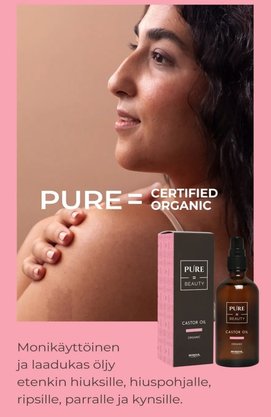Pure=Beauty Castor Oil risiiniöljy 100 ml