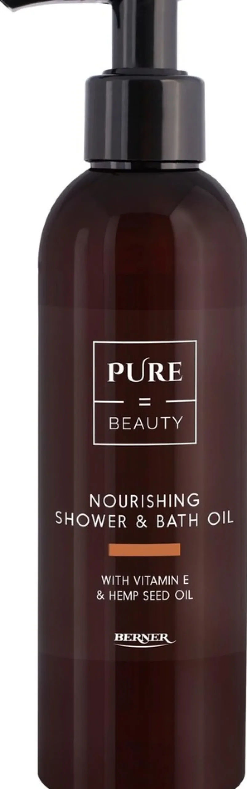 Pure=Beauty Nourishing Shower & Bath Oil with Hempseed & Vitamin E suihkuöljy 200 ml