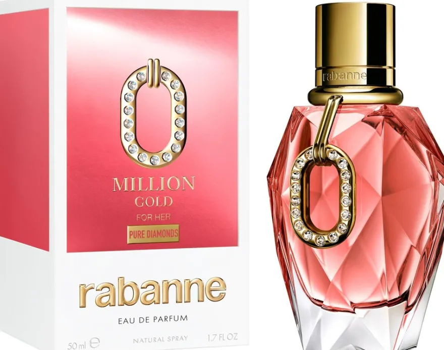 Rabanne Million Gold for Her Pure Diamonds EdP 50 ml -tuoksu