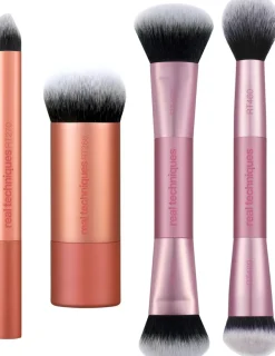 Real Techniques Full Beat 4 Piece Brush Set -meikkisivellinsetti