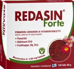 Redasin Forte punariisitabletti 120 tabl