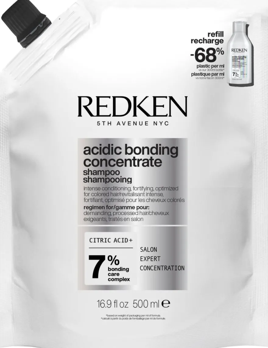 Redken Acidic Bonding Concentrate shampoo täyttöpakkaus 500ml