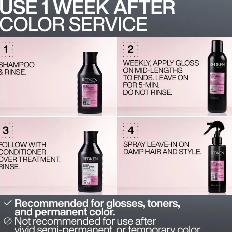 Redken Acidic Color Gloss Shampoo 300 ml
