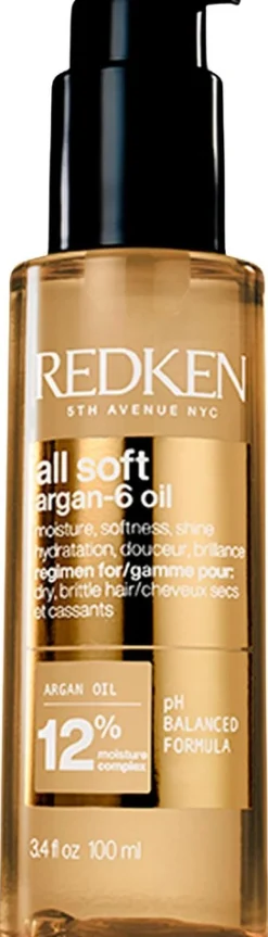 Redken All Soft Argan-6 Oil hiusöljy 100 ml