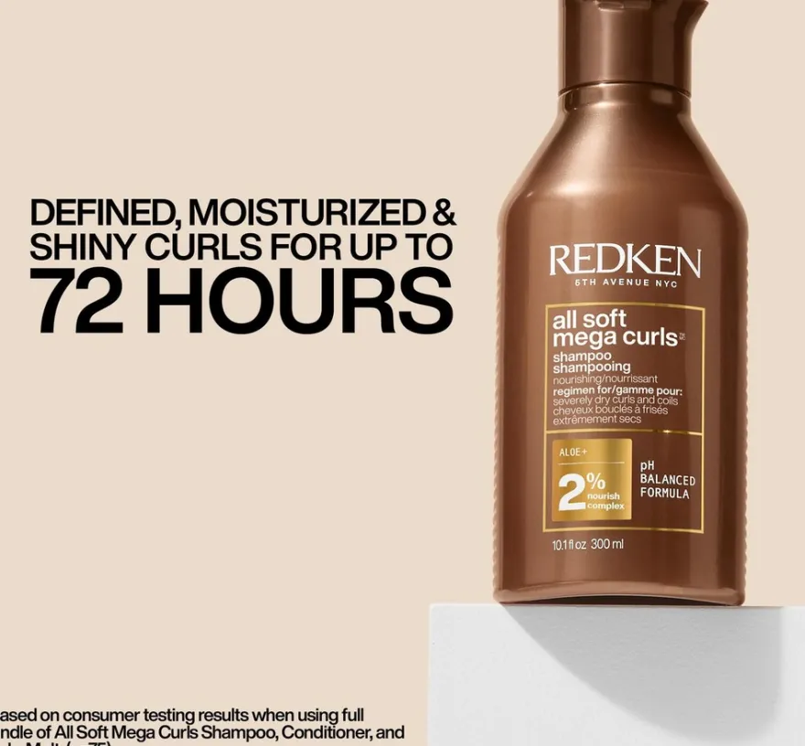 Redken All Soft Mega Curls Shampoo 300 ml