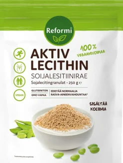 Reformi Aktiv Lecithin soijalesitiinirae 250g ravintolisä