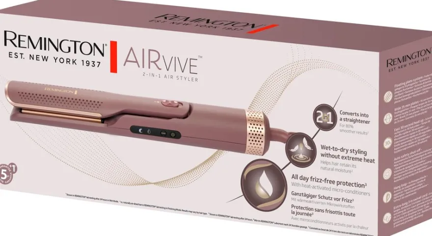 Remington AirVive™ 2-in-1 ilmakiharrin AS8930