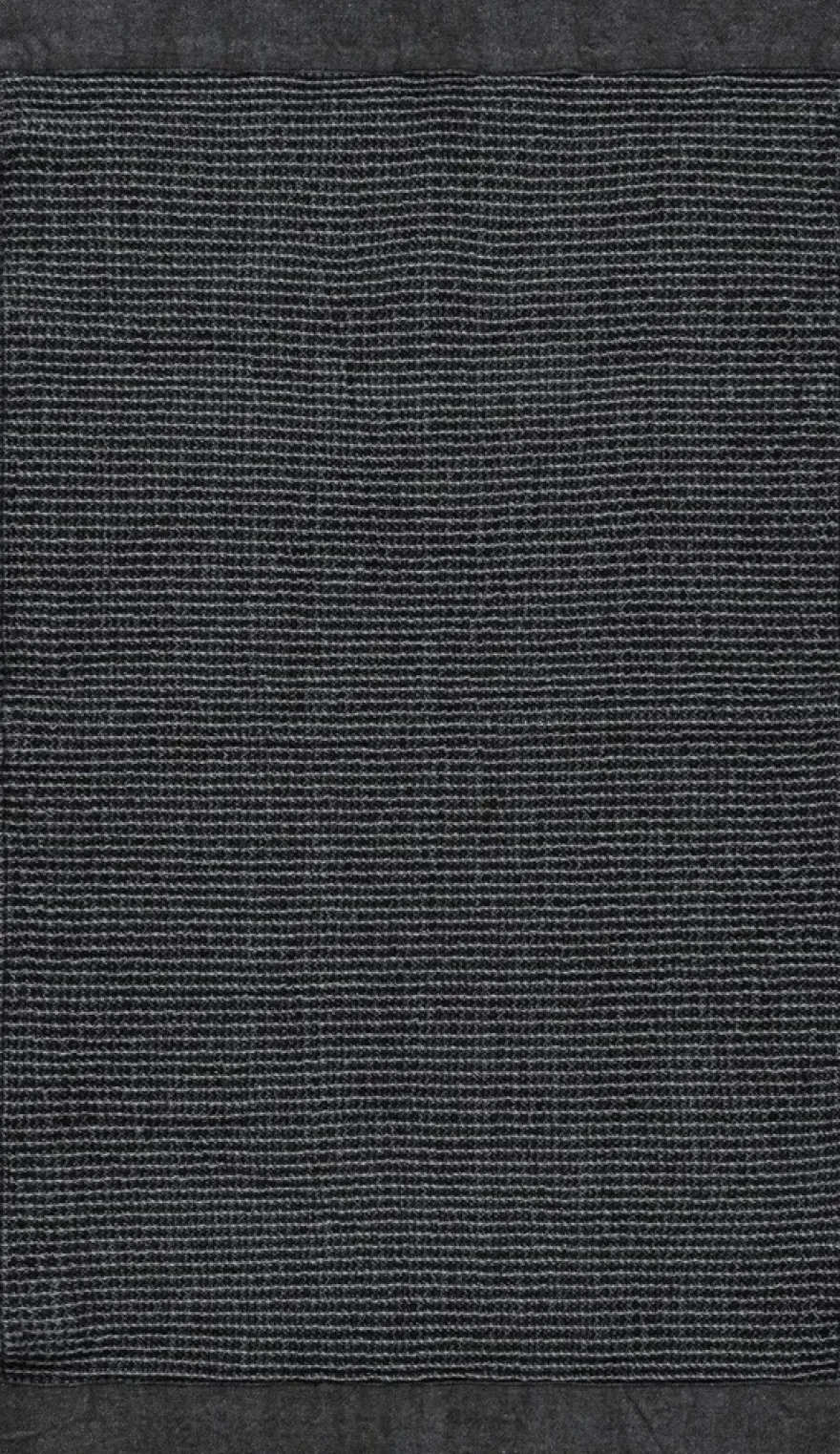 Rento Kenno Pyyhe musta/harmaa 90x180 cm