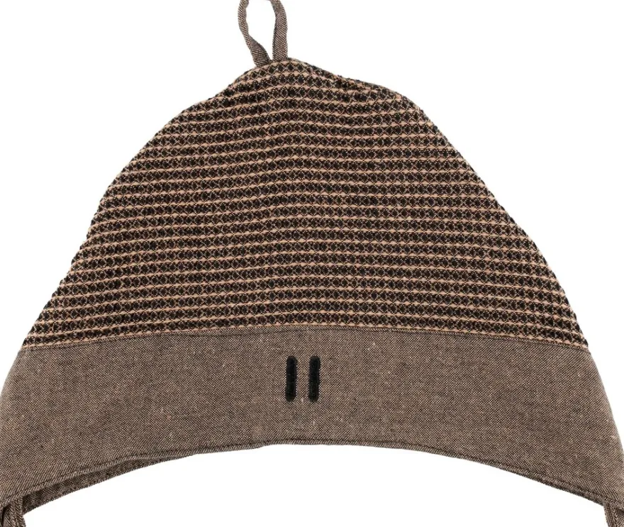Rento Kenno saunahattu musta/beige