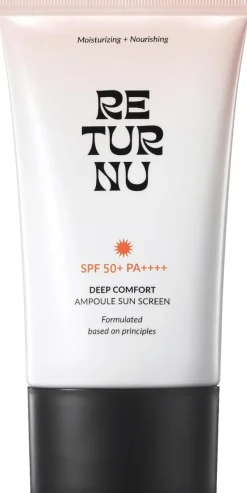 Returnu deep comfort sun screen SPF 50+ PA++++ 50 ml