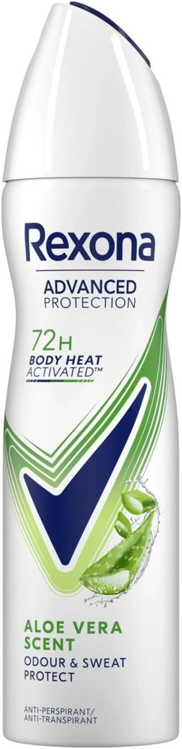 Rexona Advanced Protection Aloe Vera Antiperspirantti Spray Tehokas deodorantti naisille 150 ml
