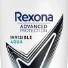 Rexona Advanced Protection Invisible Aqua Antiperspirantti Deodorantti Roll-on Ei tahraa vaatteita 50 ml