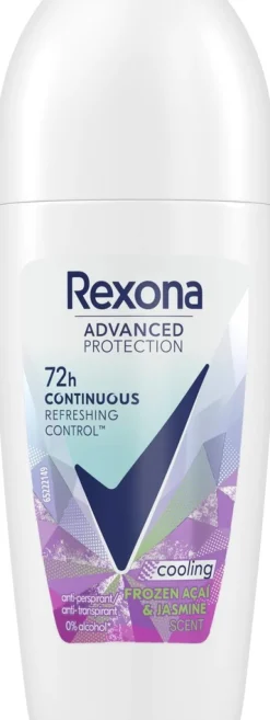Rexona 72h Advanced Protection Frozen Açaí & Jasmine antiperspirantti deodorantti roll-on 50 ml