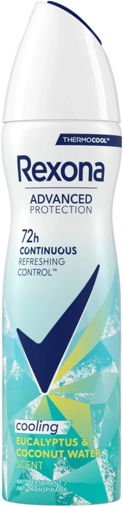 Rexona 72h Advanced Protection Eucalyptus & Coconut Water antiperspirantti deodorantti spray 150 ml