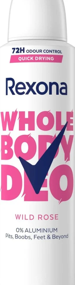 Rexona Whole Body Wild Rose Deodorantti Spray 150ml