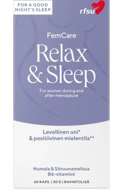RFSU Relax & Sleep 60 kpl Ravintolisä levolliseen uneen